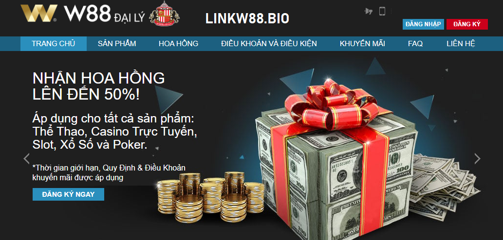 Trang chủ đại lý W88 Trang chủ đại lý W88