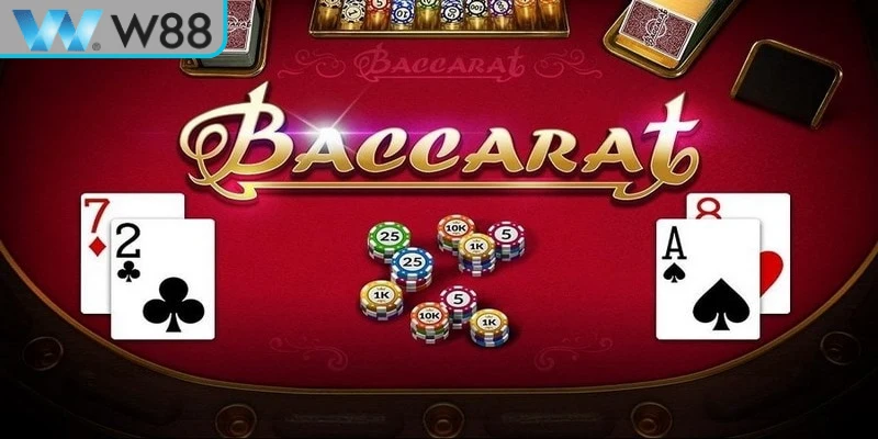 Baccarat Online W88 Ông Hoàng Sòng Bài Trực Tuyến 1 Baccarat online biểu tượng của game bài đối kháng